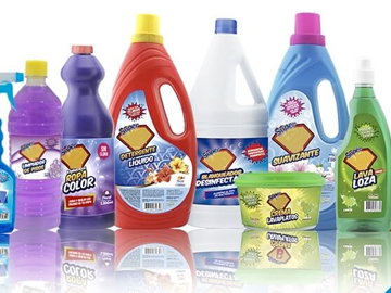Etiquetas para productos de limpieza